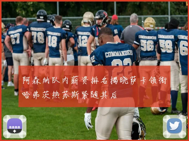 阿森纳队内薪资排名揭晓萨卡领衔哈弗茨热苏斯紧随其后